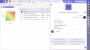 Planisware Co-Pilot generating risks
