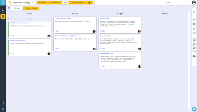 Horizon 26Q1 OKR Kanban