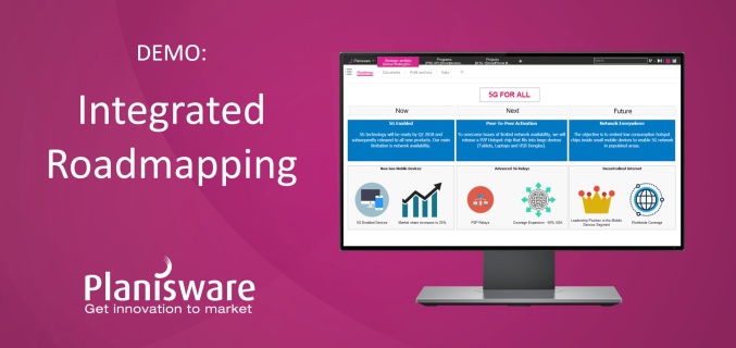 Planisware 製品デモ：ロードマップを使用するケース