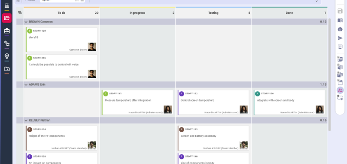 Enterprise 25Q3 Project Kanban Board